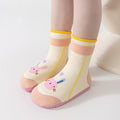 Childrens Cartoon-style High-top Beach Sock Shoes Quick-drying Non-slip Water Shoes For Boys And Girls