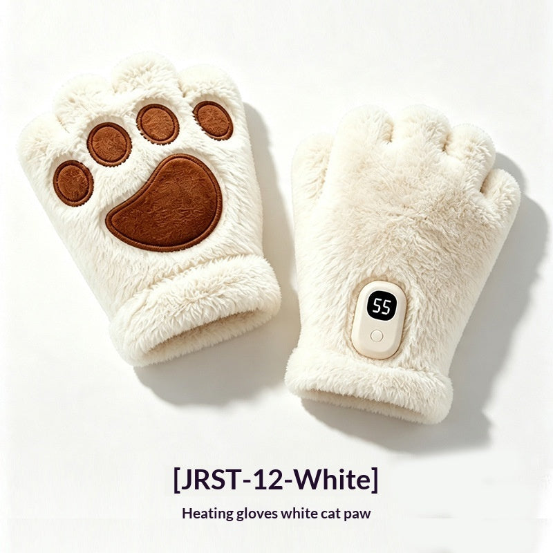 Cat-Paw Hand Warmer Heated Fingered Gloves