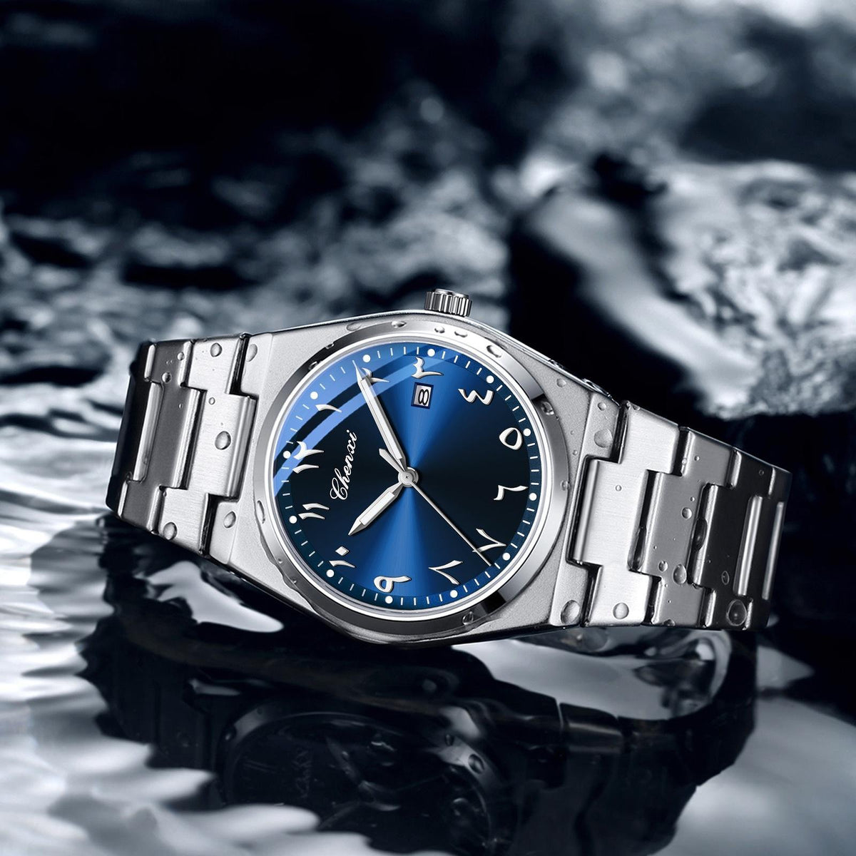 Mens Luminous Waterproof Quartz Watch