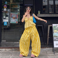 Women's Loose-fitting, Fashionable High-waisted Wide-leg Pants