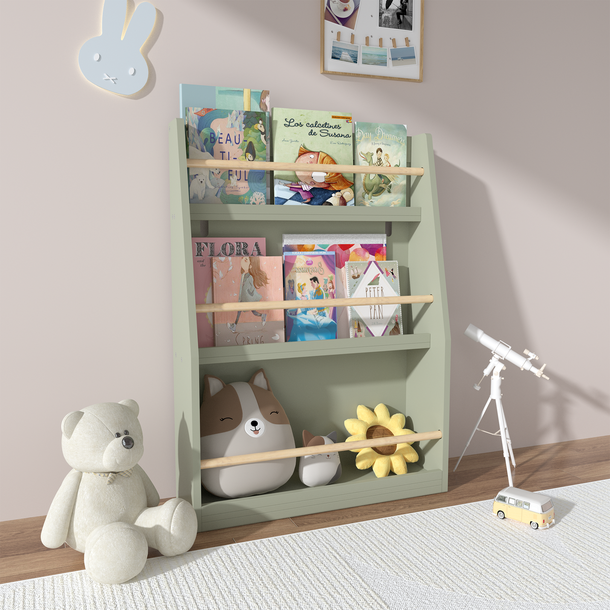3 Tier Kids Book Shelf