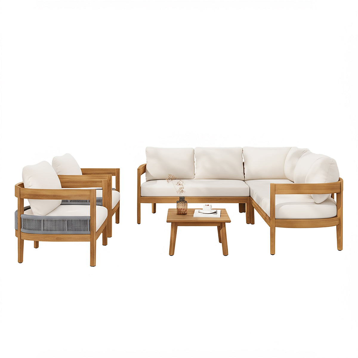 Brooklyn 6-Piece Patio Conversation Set