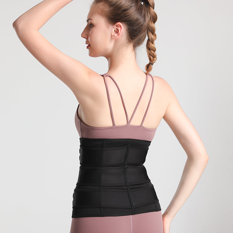 Sweat Waist Trainer For Women, Neoprene Waist Trimmer Belt With Triple Compression, Tummy Control Sauna Band For Workout Fitness Gym