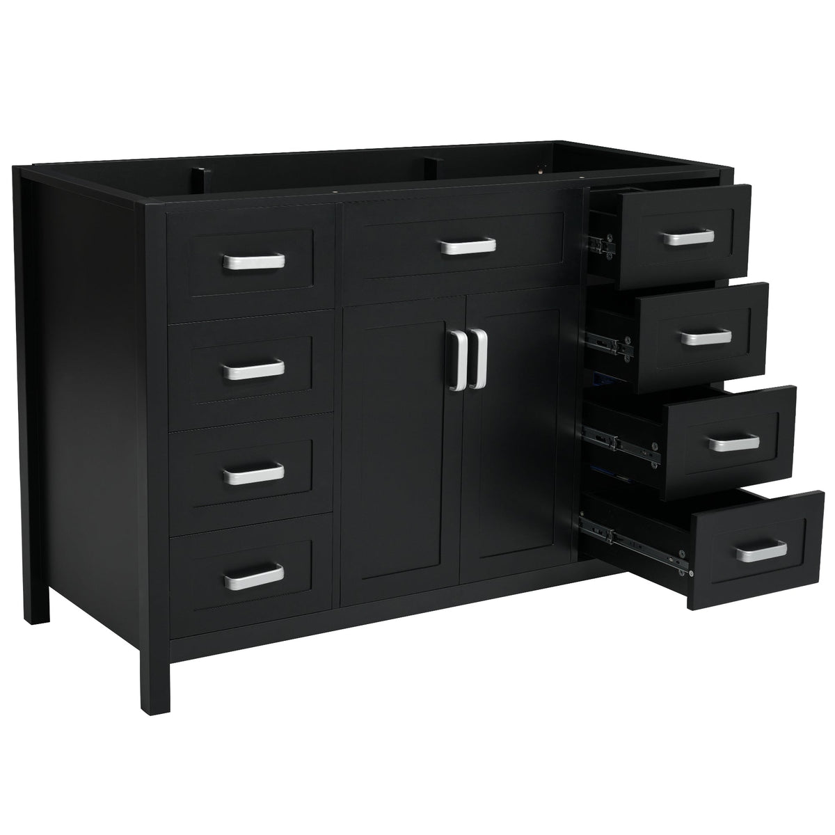 47" Bathroom Vanity Without Sink, Cabinet Only
