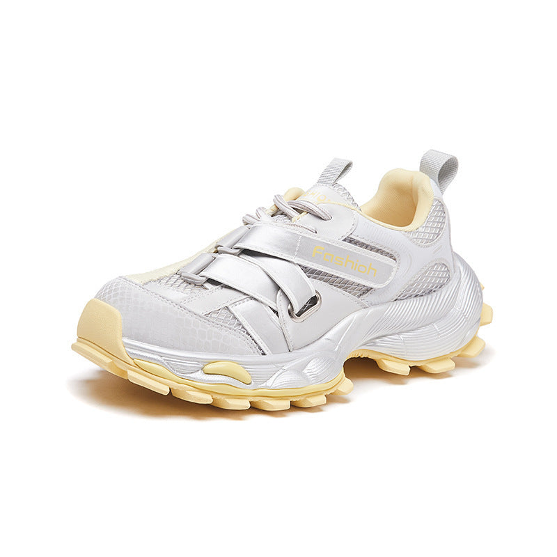 Girls Sports Shoes Running Shoes For Older Children Soft-soled Versatile Dad Shoes