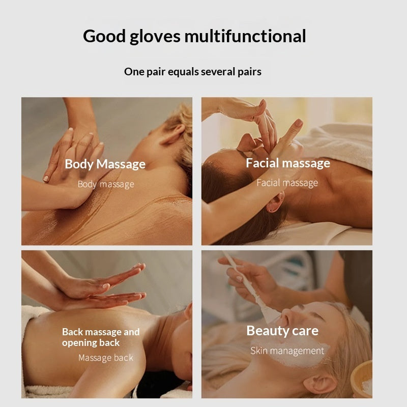 Disposable Medical PVC Gloves Waterproof For Foot Care Massage Tuina And Body Back Rubbing Services