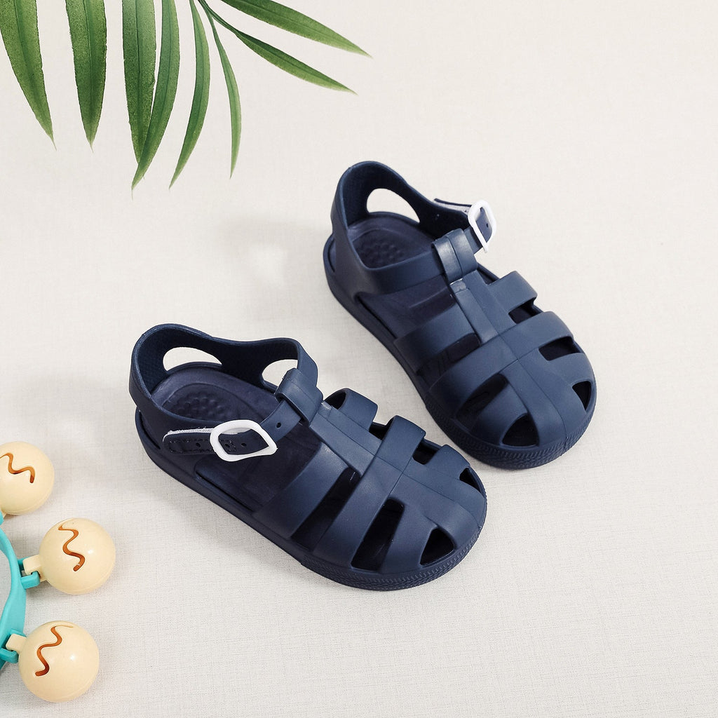 Childrens Velcro-Strap Non-Slip Waterproof Beach Shoes