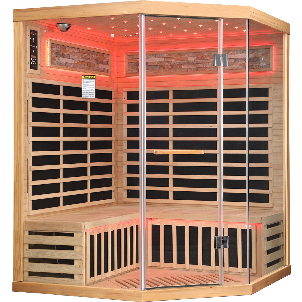 Family Style Pentagonal Sauna Room