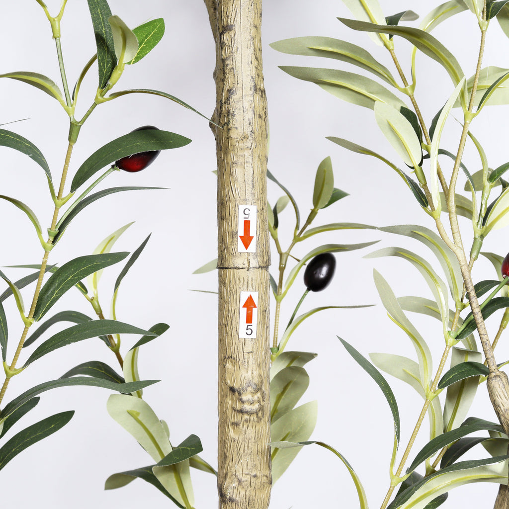 7' Artificial Olive Tree
