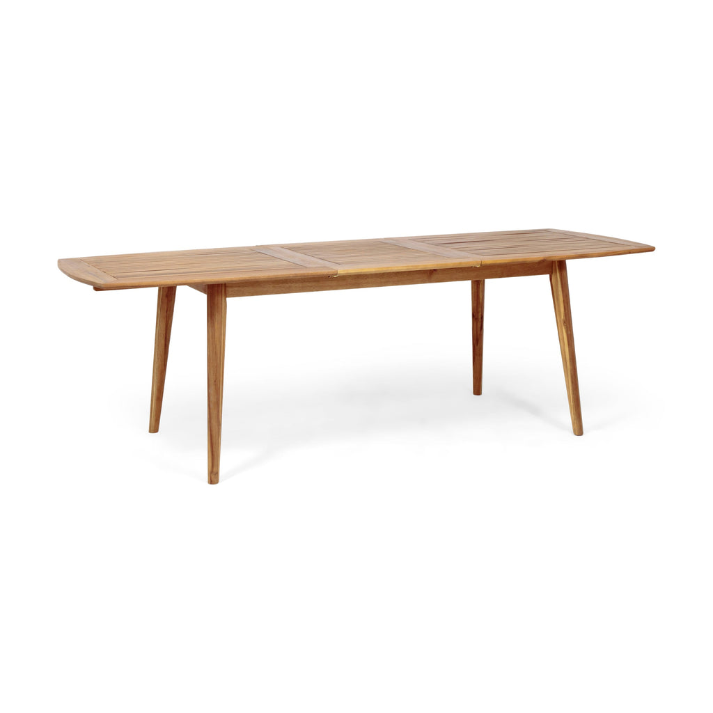 Outdoor Acacia Wood Expandable Dining Table