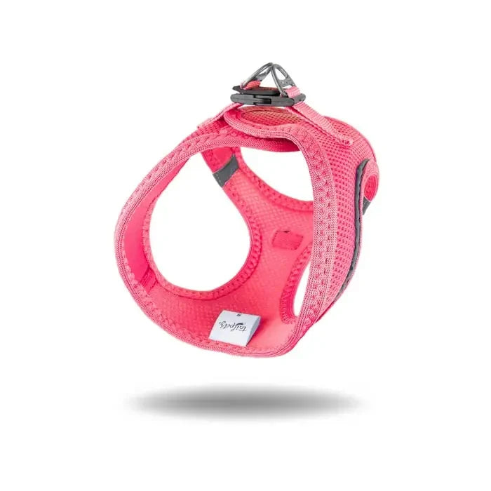 TailPetz Air-Mesh Dog Harness Breathable Neon Pink