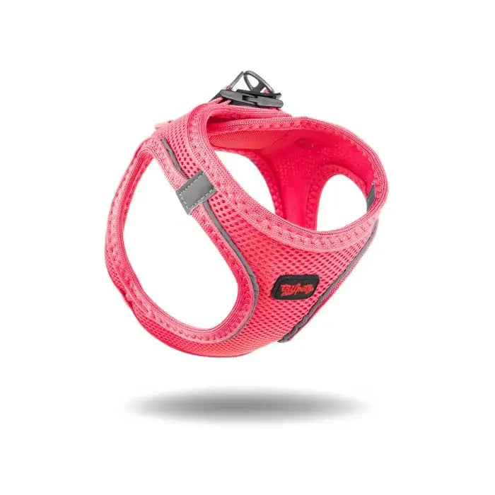 TailPetz Air-Mesh Dog Harness Breathable Neon Pink
