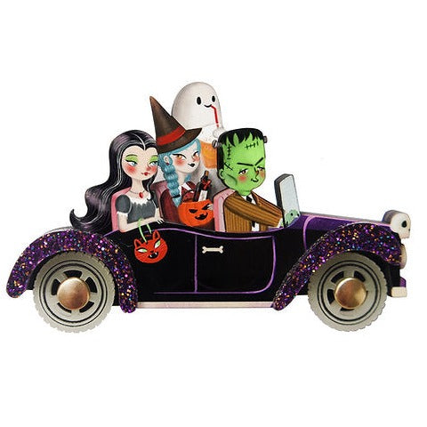 Frankenstein’s Car Brooch by Laliblue | PRE-ORDER SHIPS IN 2-3 WEEKS