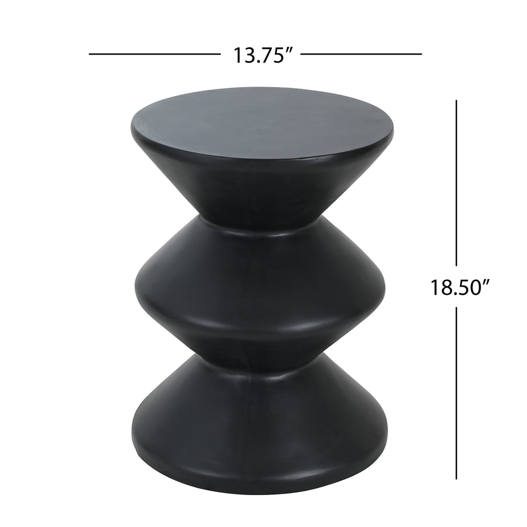 Outdoor Modern Concrete Side Table