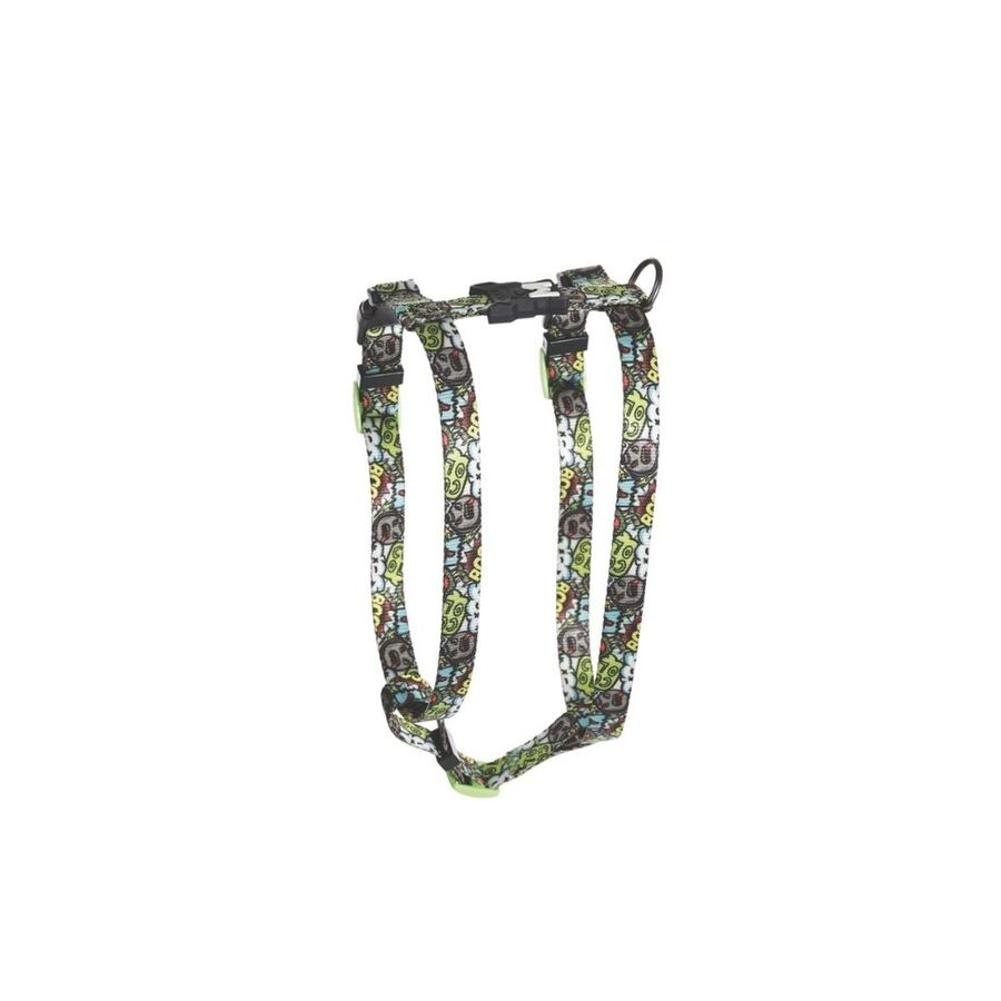 M-Pets Urbanstyle Multicolor Active Dog Harness Size M