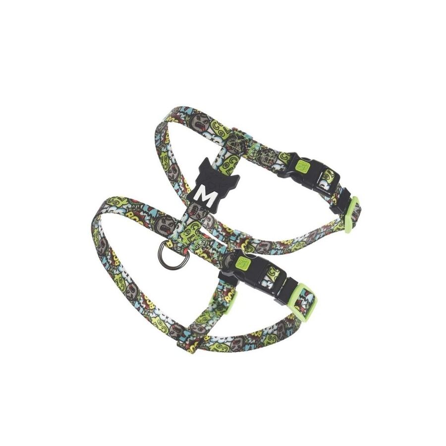 M-Pets Urbanstyle Multicolor Active Dog Harness Size M