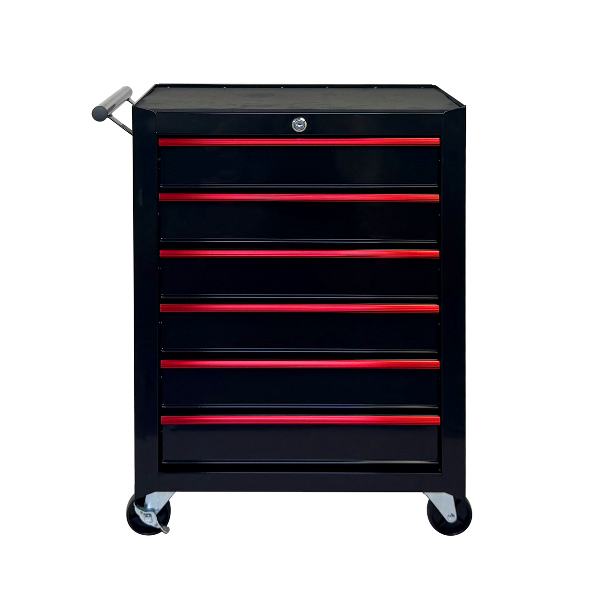 Rolling Metal Tool Chest with 6 Drawers