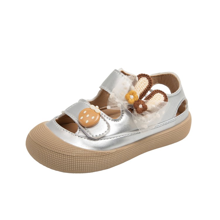 Girl Baby Cute Pendant Sandals Summer New Children's Princess Shoes Baotou Little Girl Soft Soled Shoes