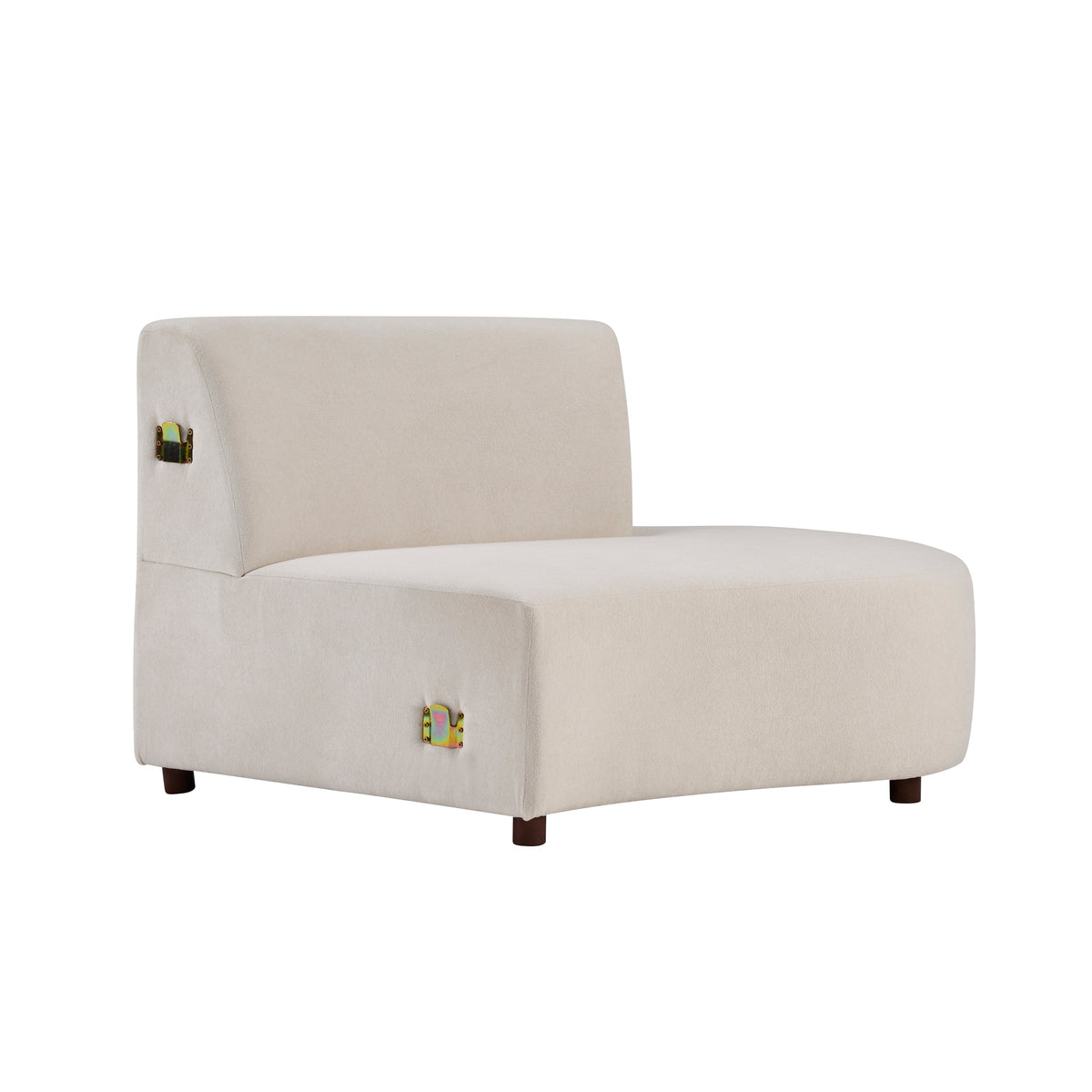 Luno 2-Piece Modern Cloud Upholstered Chenille Sofas