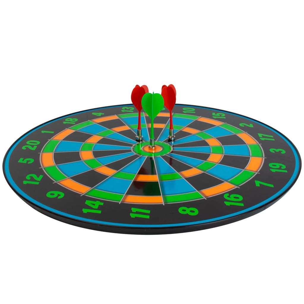 Neon Magnetic Dartboard Game