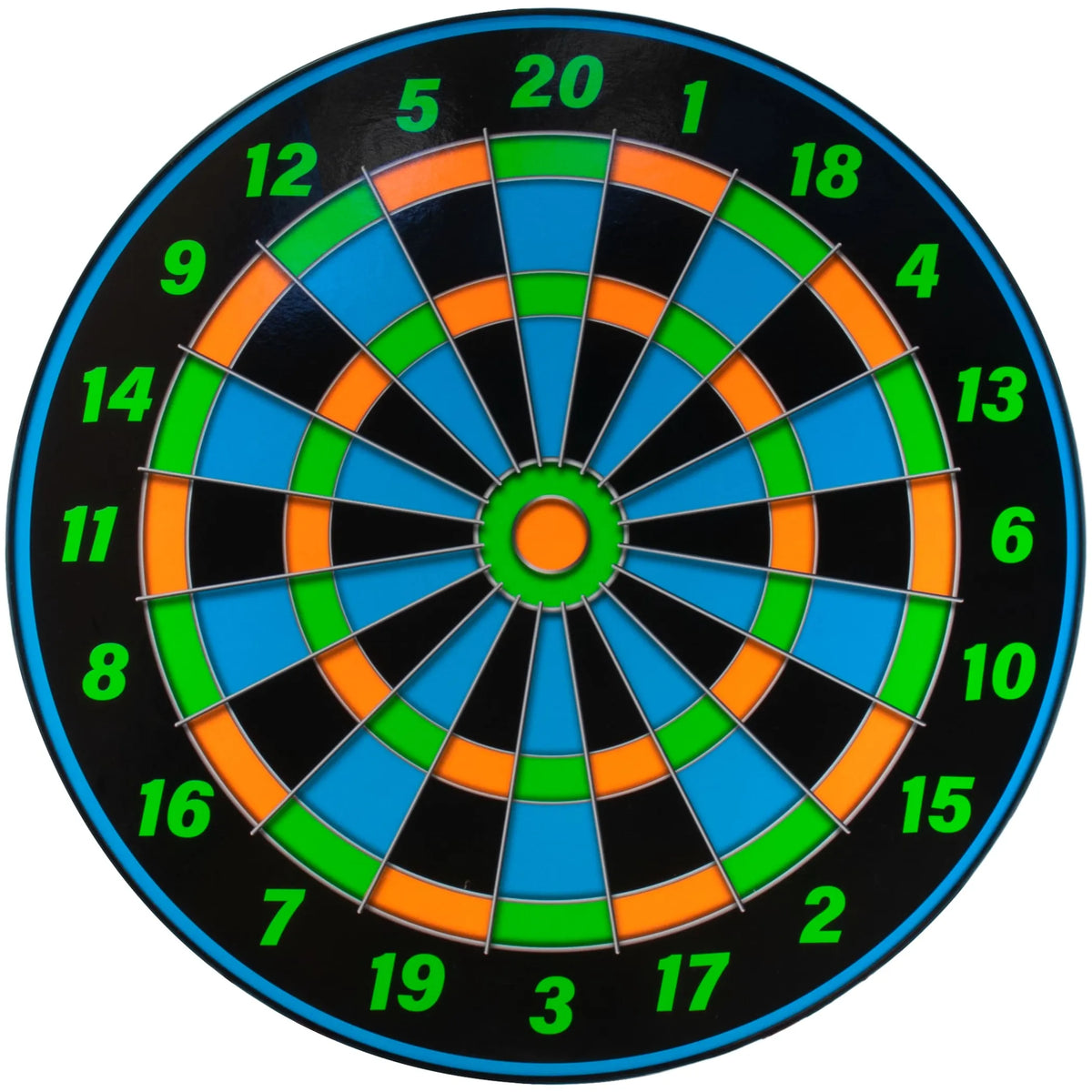 Neon Magnetic Dartboard Game