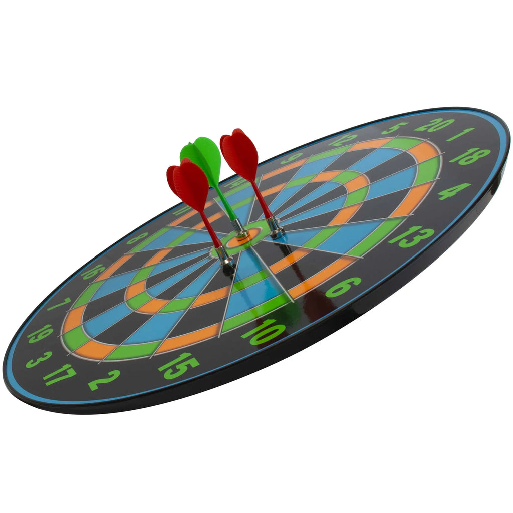 Neon Magnetic Dartboard Game