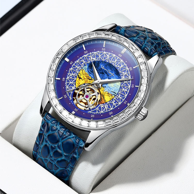 VAN GOGH Automatic Mechanical Men's Watch Artist Compass Series