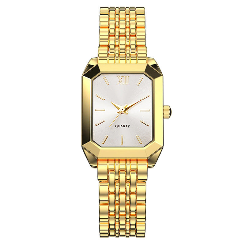Student Fashion Minimalist Square Quartz Watch