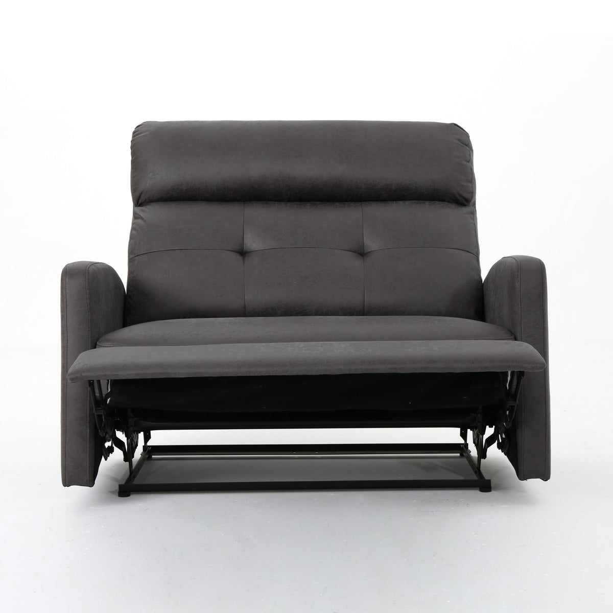 Reclining Loveseat - Leather Double Recliner Sofa