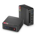BOSGAME P4 Light Gaming Mini PC Ryzen 7 5700U 32GB RAM 1TB SSD Winodws 11 Pro Triple 4K 60HZ Displays Desktop Computers Support PS3 Emulator Micro PC HDMI+DP+Type-C WiFi 6E BT5.2 Dual 2.5GbE LAN