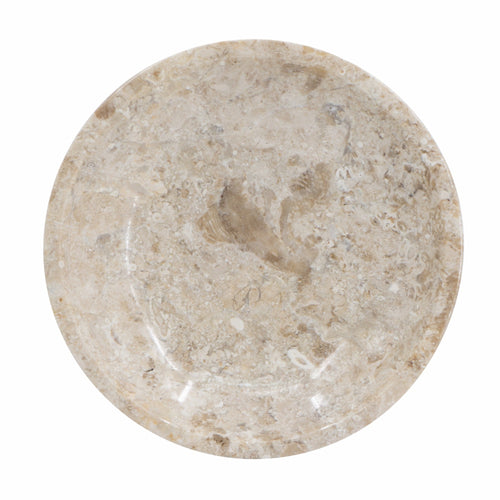 6x6x1.5" Round Marble Decorative Bowl
