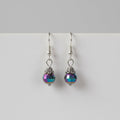 Rainbow Disco Ball Earrings