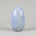 Polished Stone Decorative Egg-Shaped Blue Lace