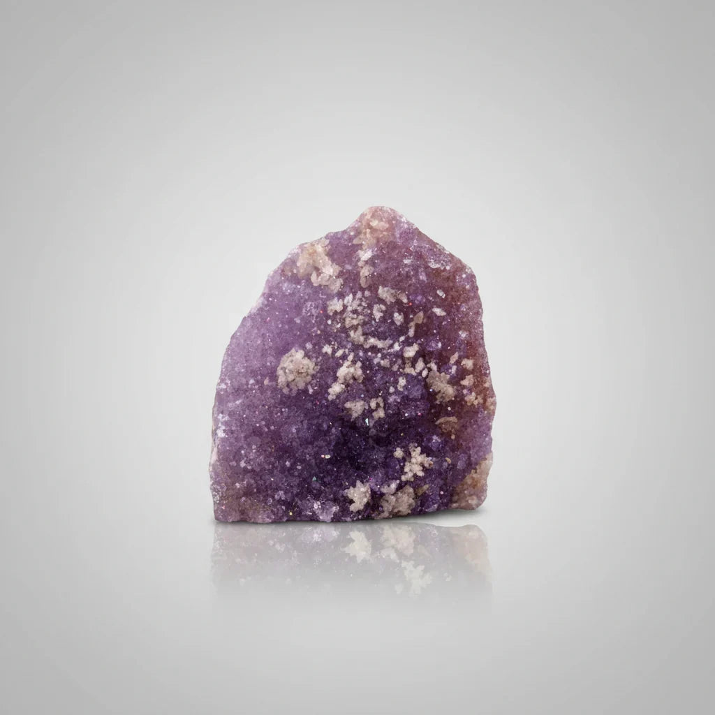 Amethyst Crystal Cluster Natural Purple Druzy Mineral Specimen