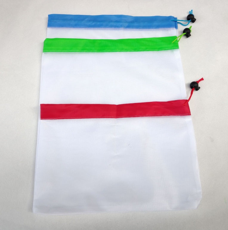 Fruit And Vegetable Multi-functional Splicing Beam Mouth Mesh Bag Suit Combination