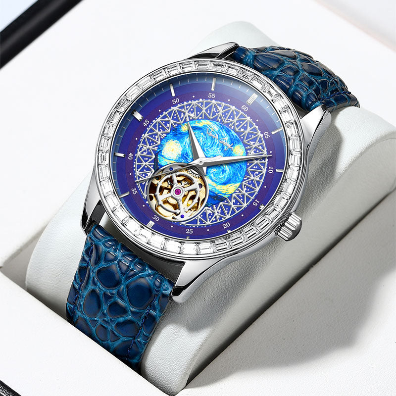 VAN GOGH Automatic Mechanical Men's Watch Artist Compass Series