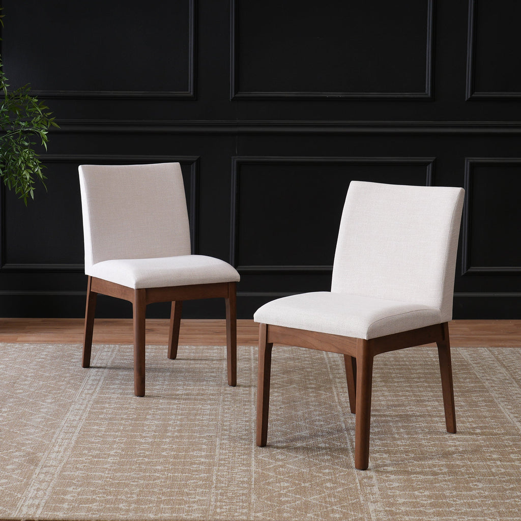 Set of 2 Contemporary Dining Chairs