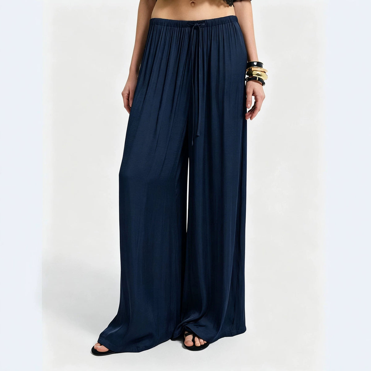 Wide-leg Casual Pants Womens Style Loose-fitting And Slimming