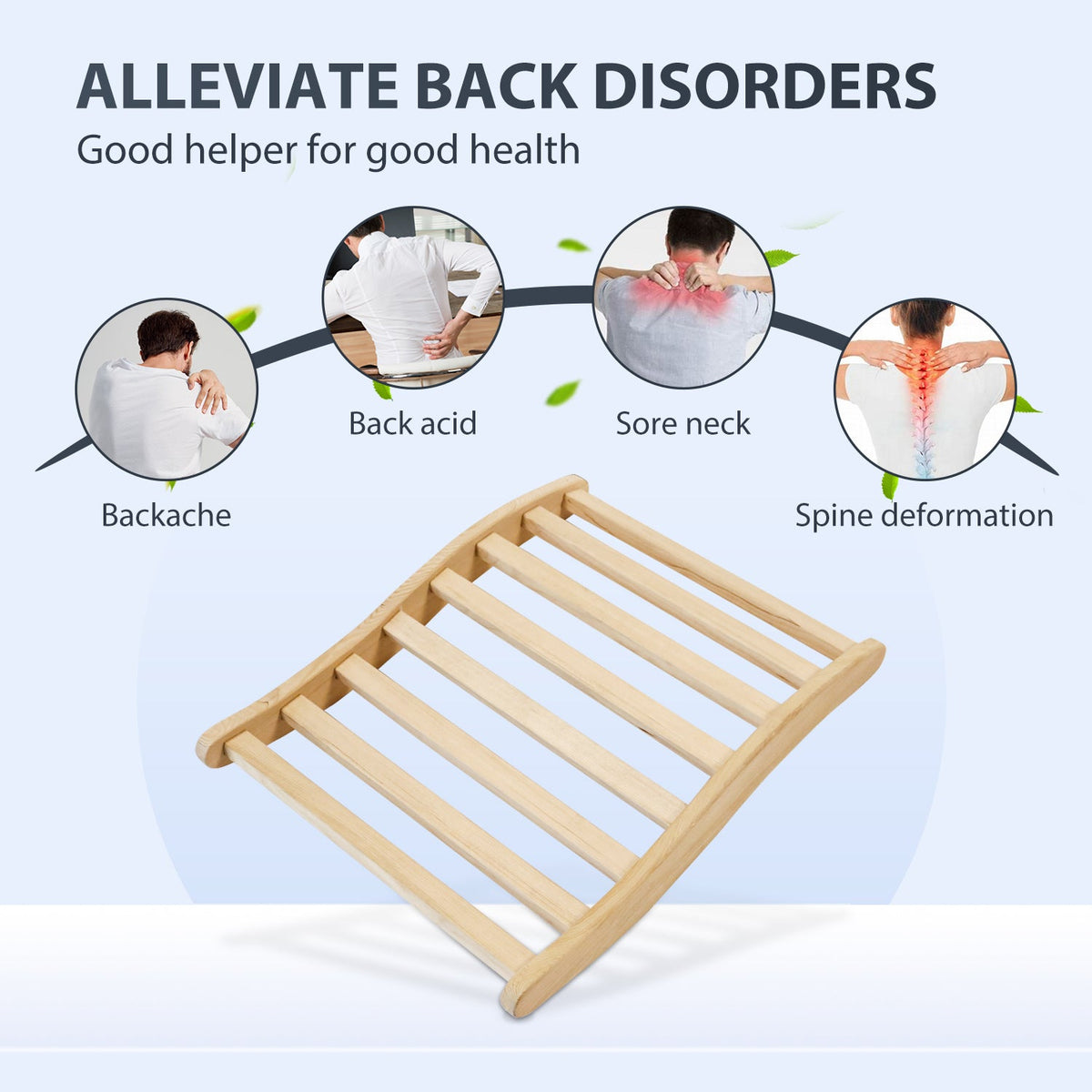 Sauna Backrest, S-Shape Canadian