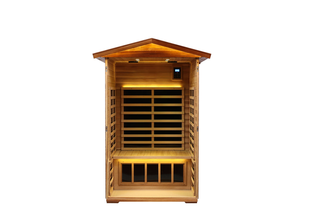 Two-Person Far-Infrared Outdoor Sauna-C
