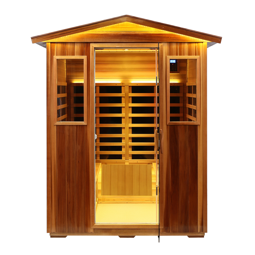 Four-Person Far-Infrared Outdoor Sauna