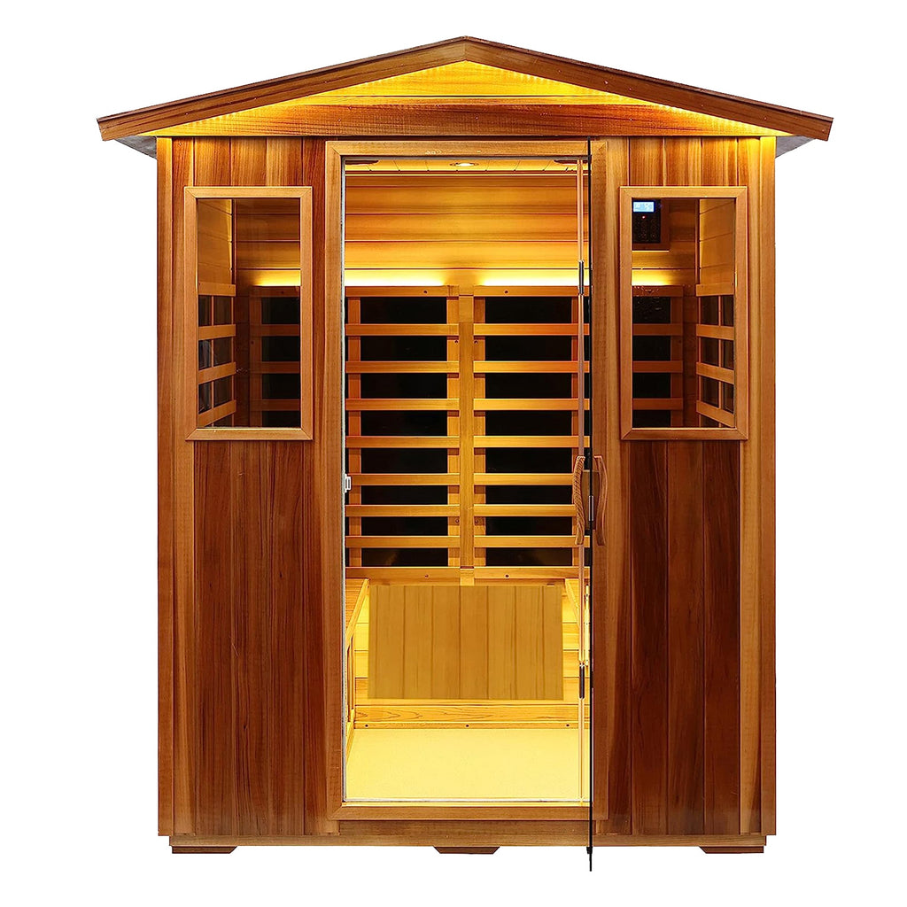 Four-Person Far-Infrared Outdoor Sauna