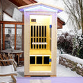 Single Person Spruce Far Infrared Sauna