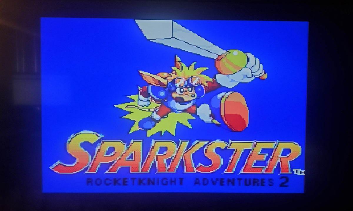 Sparkster Sega Genesis Mega Drive Video Game Cartridge 1994