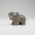 Grey Rock Elephant Sculpture