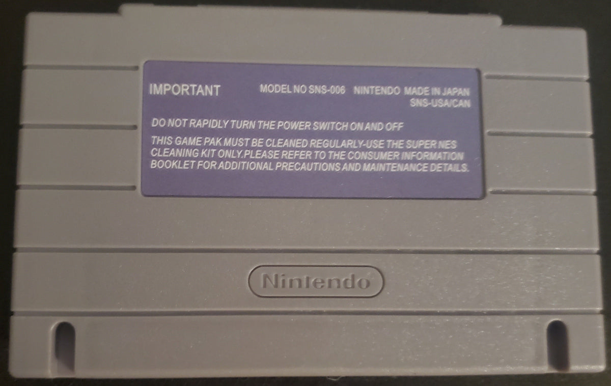 The Adventures of Batman and Robin SNES Video Game Super Nintendo
