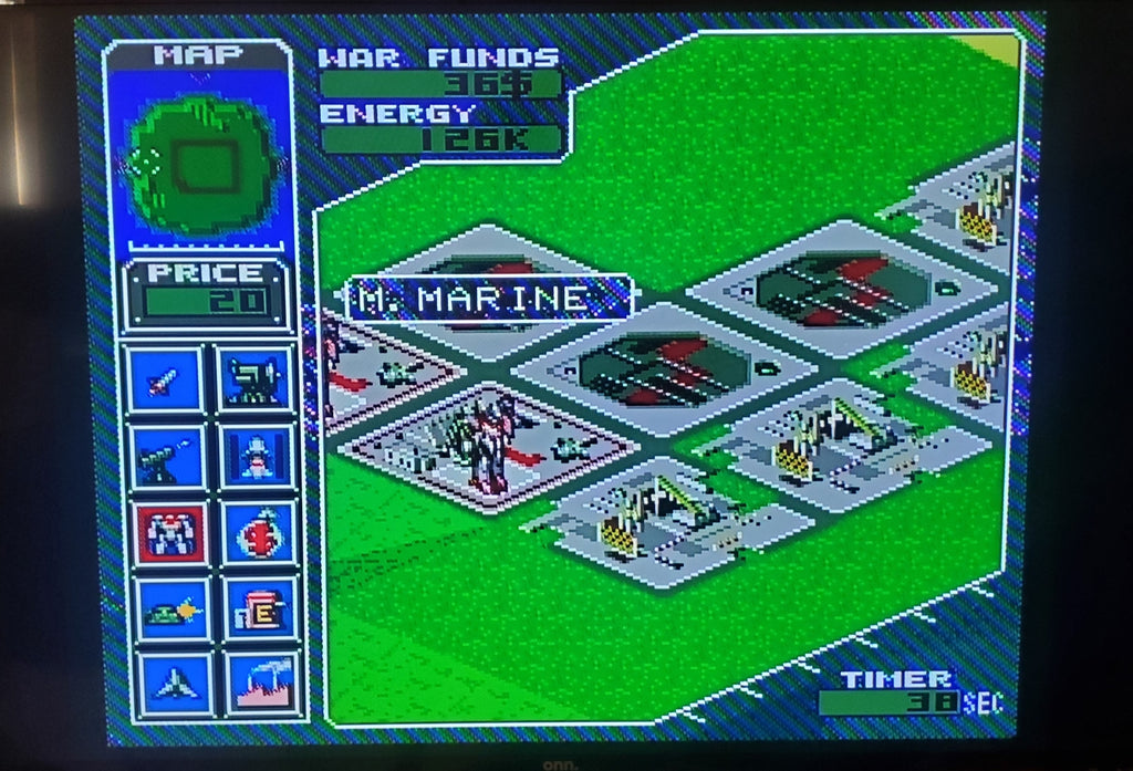 Metal Marines SNES Video Game Cartridge Super Nintendo 1993