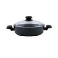 Ornella Aluminum Low Casserola 26X7Cm - Granite - A1344