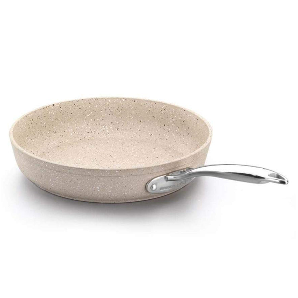 Korkmaz Granita Aluminum Frypan 24X4.7Cm - Cream - A1855