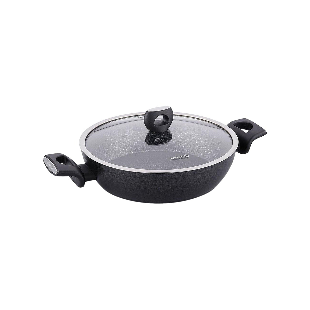 Nora Granita Low Casserole 26X6.6 - Granite - A2944